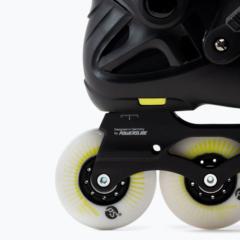 Мъжки Powerslide Imperial One 80 black/yellow 908376 7
