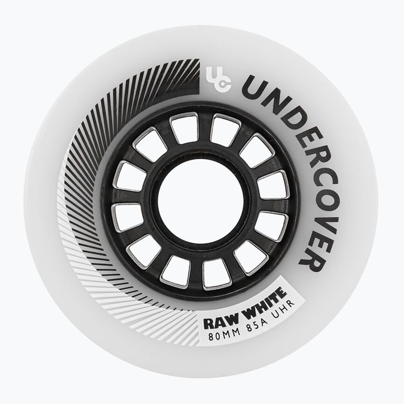 Колела за ролери UNDERCOVER WHEELS Raw 80 mm/85A 4 бр. white