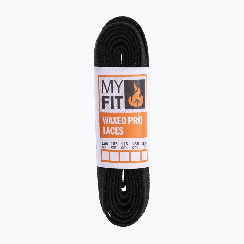 Powerslide Waxed Laces black 940482 2