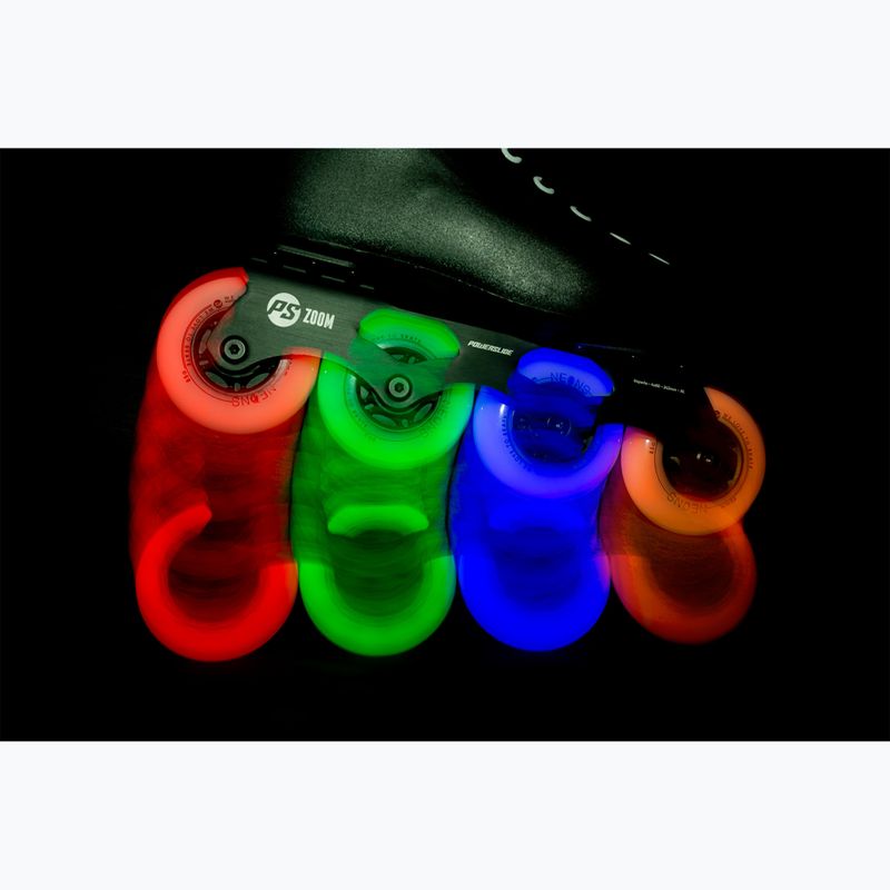 Powerslide Neons 80 mm/85A колела за ролери 4 бр. зелени. 5