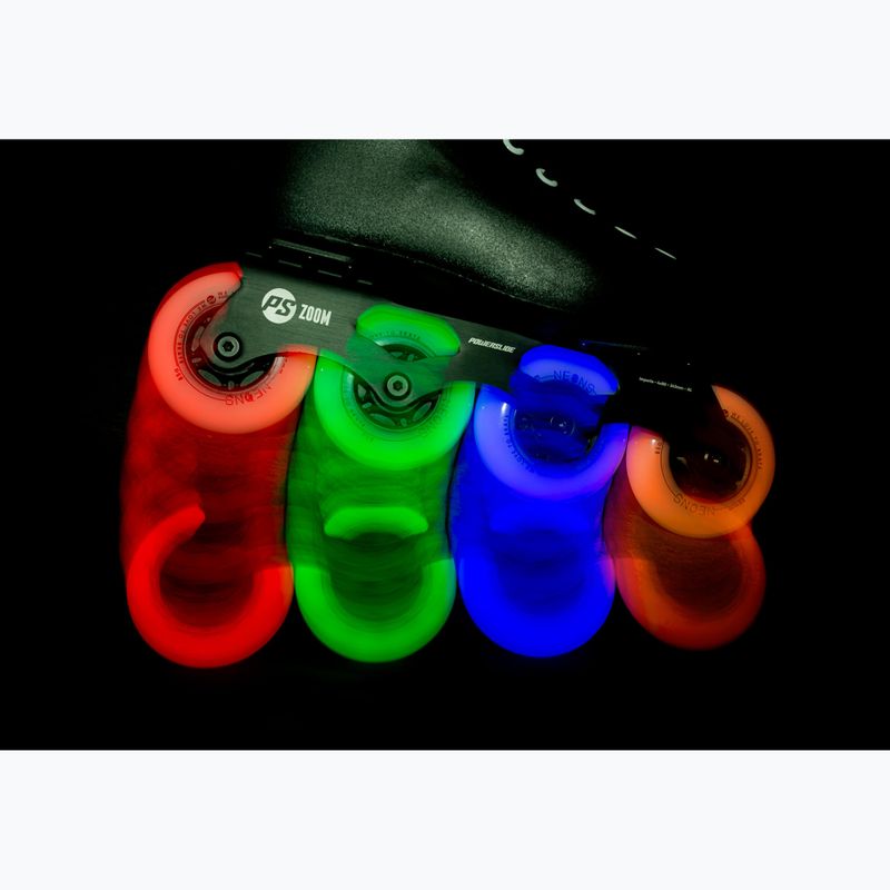Powerslide Neons 80 mm/85A колела за ролери 4 бр. червени. 5