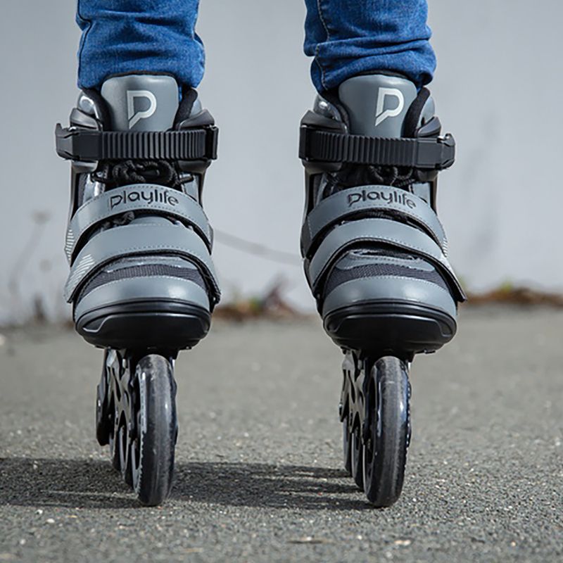Мъжки ролкови кънки Playlife GT 110 black/grey 14