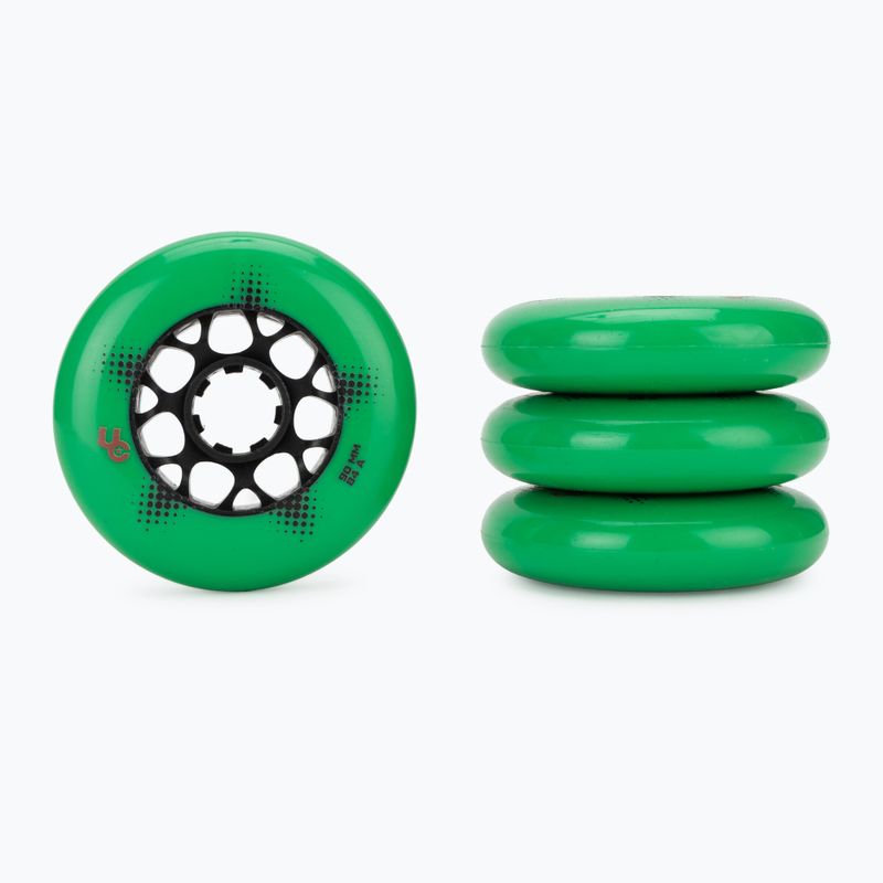 Колела за ролери UNDERCOVER WHEELS Team Pro 90 mm/84A 4 pcs. green 2