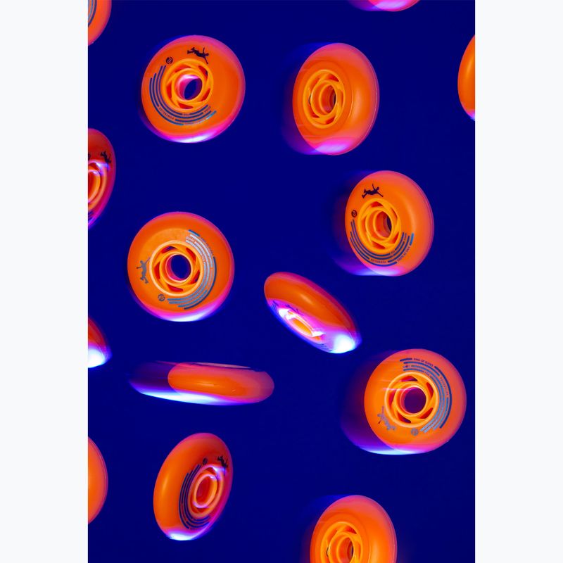 Колела за ролери Powerslide King of Slides 4 pcs. 80 mm/90A orange/orange 4