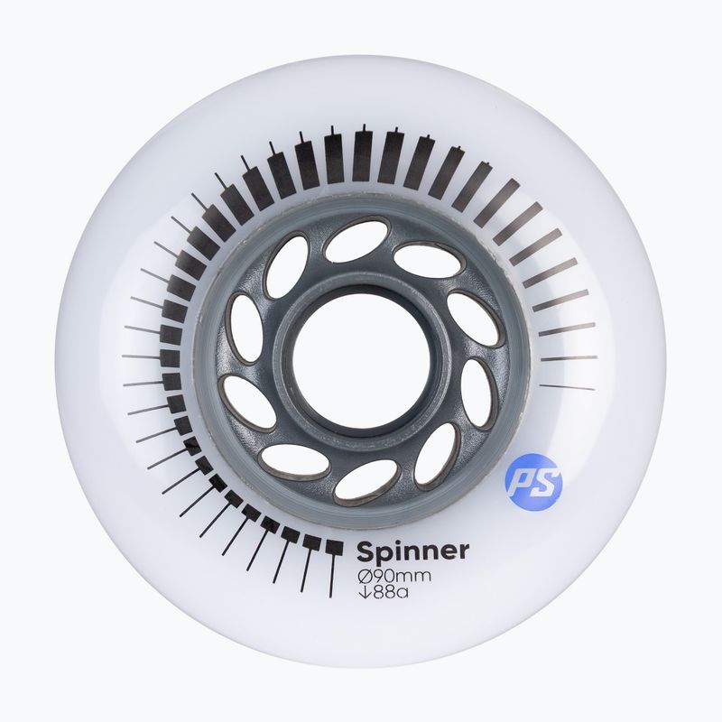 Колела за ролери Powerslide Spinner 90 mm/88A 4 pcs. white