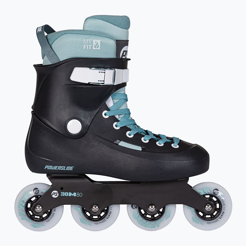 Ролери Powerslide Zoom 80 cold turquoise