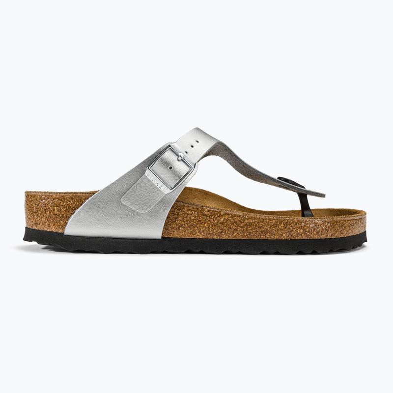 Джапанки BIRKENSTOCK Gizeh BF Regular  silver 2