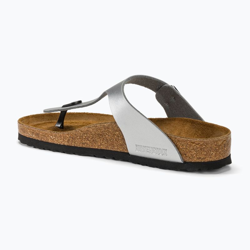 Джапанки BIRKENSTOCK Gizeh BF Regular  silver 3