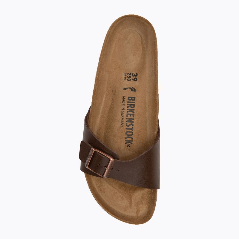 Чехли BIRKENSTOCK Madrid BF Narrow dark brown 5