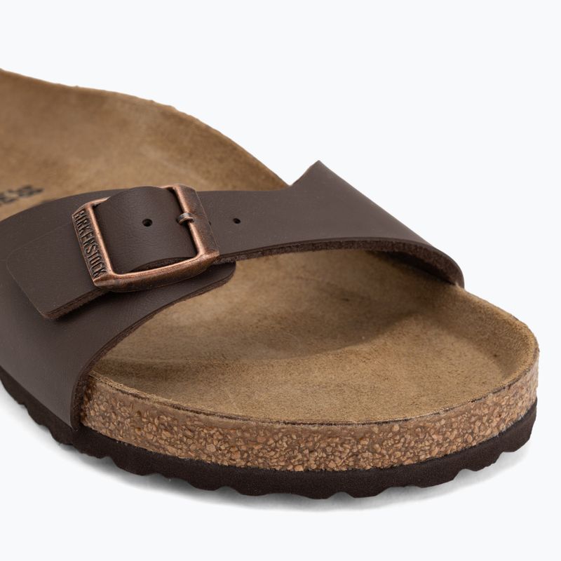 Чехли BIRKENSTOCK Madrid BF dark brown 7
