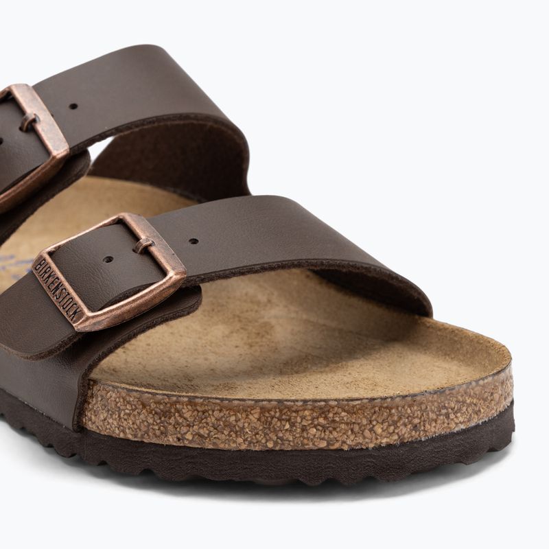 BIRKENSTOCK Arizona BF Regular тъмнокафяви джапанки 7