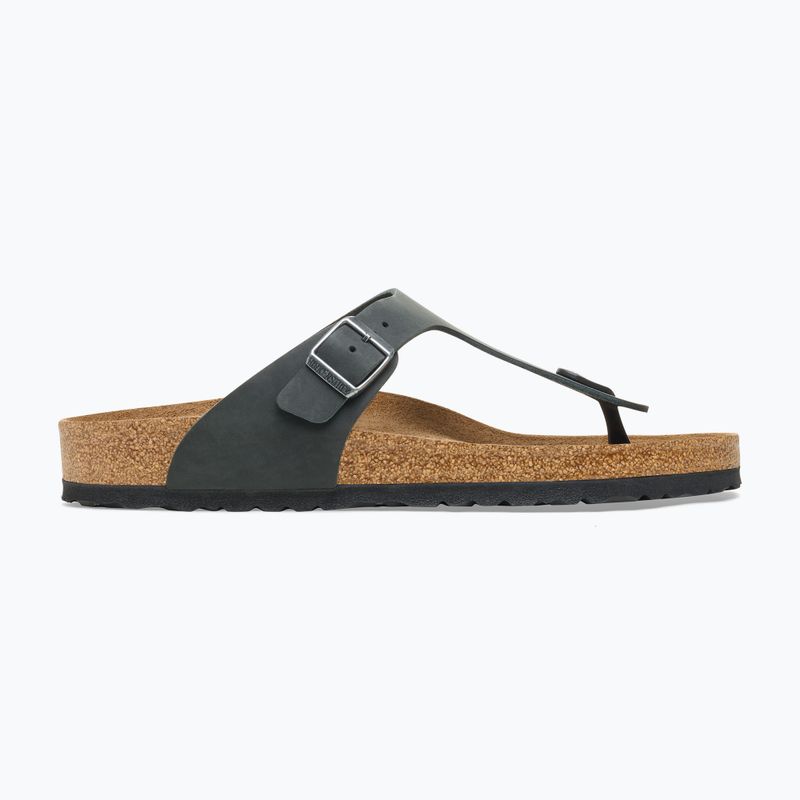 Чехли BIRKENSTOCK Gizeh Oiled Leather black 2