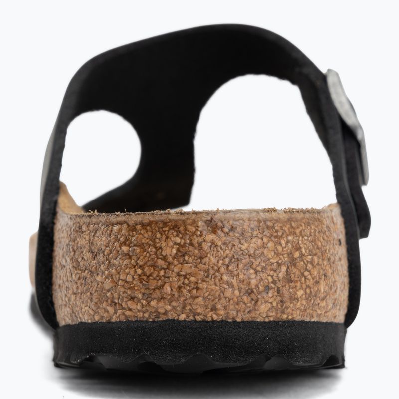 Чехли BIRKENSTOCK Gizeh Oiled Leather black 6