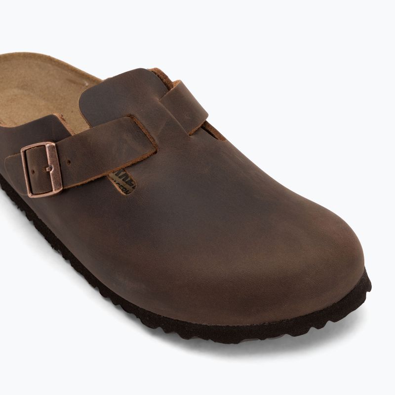 BIRKENSTOCK Boston LEOI Тесни джапанки habana 7