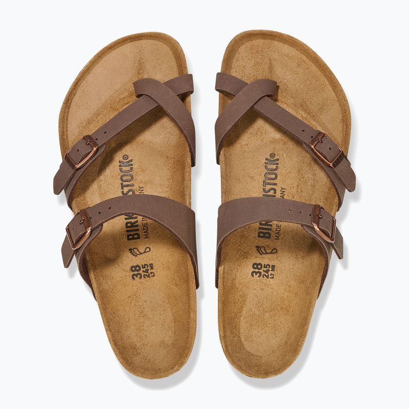Чехли BIRKENSTOCK Mayari Birkibuc mocca 3