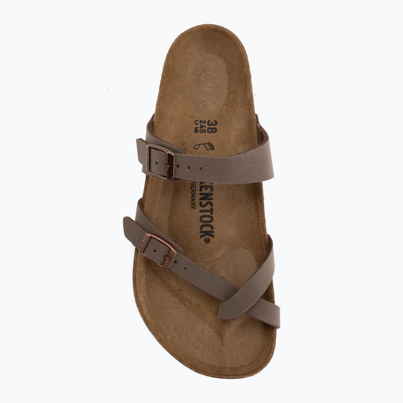 Чехли BIRKENSTOCK Mayari Birkibuc mocca 5