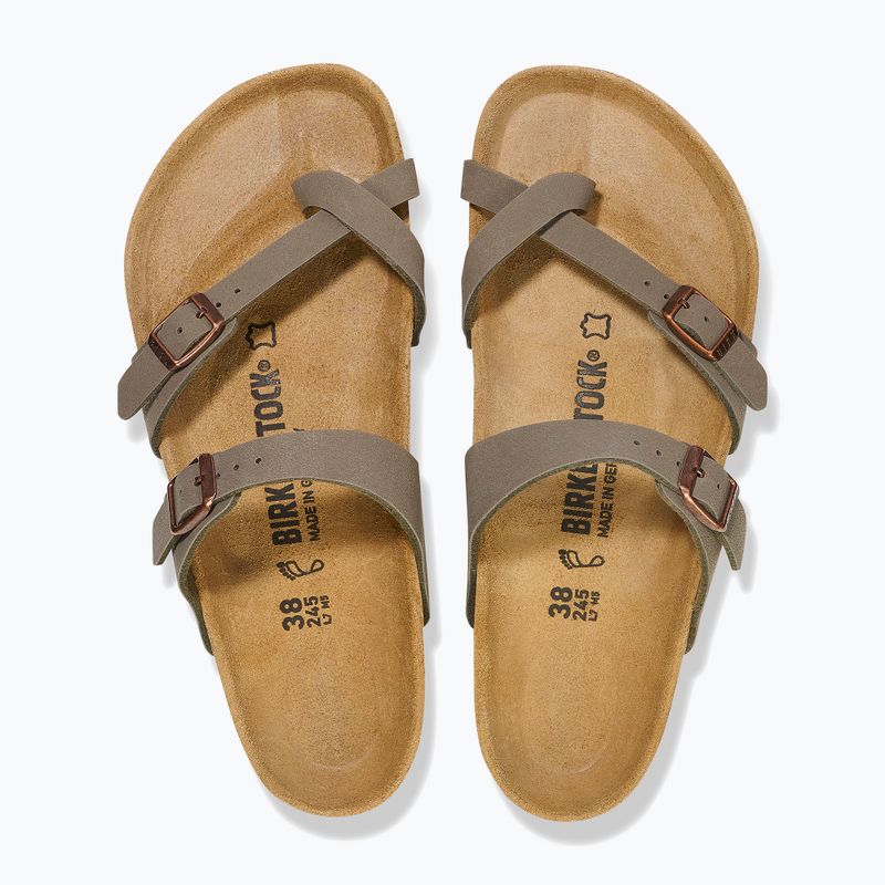 Чехли BIRKENSTOCK Mayari Birkibuc stone 3