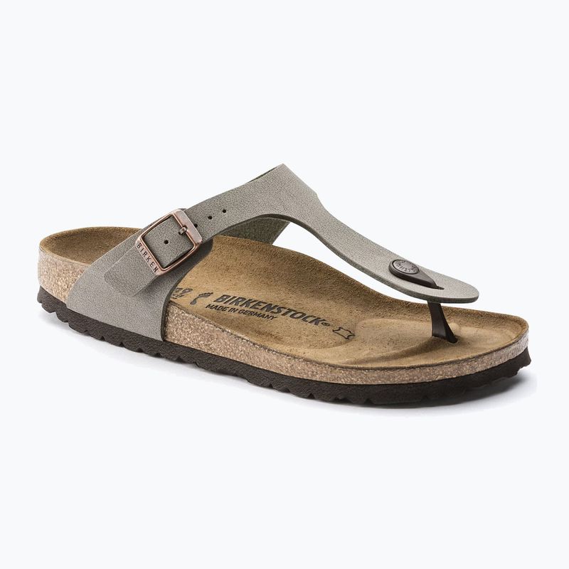 Чехли BIRKENSTOCK Gizeh Birkibuc Narrow stone 8