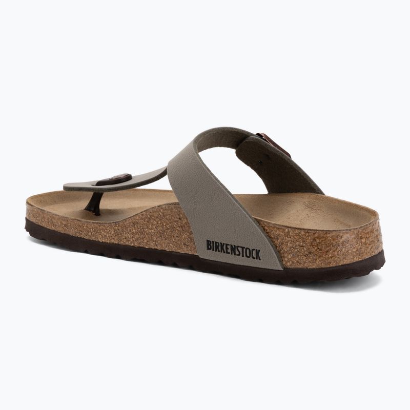 Чехли BIRKENSTOCK Gizeh Birkibuc Narrow stone 3
