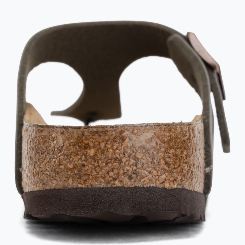 Чехли BIRKENSTOCK Gizeh Birkibuc Narrow stone 6