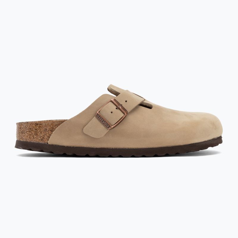 BIRKENSTOCK Boston LEOI Тесни табако кафяви джапанки 2
