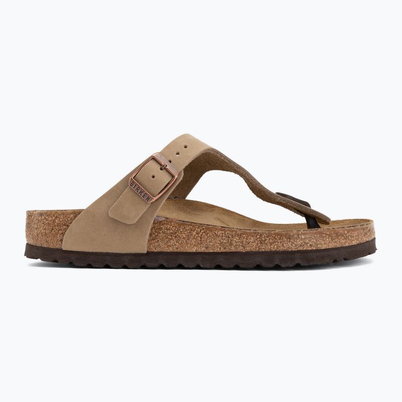 Чехли BIRKENSTOCK Gizeh Oiled Leather tabacco brown 2