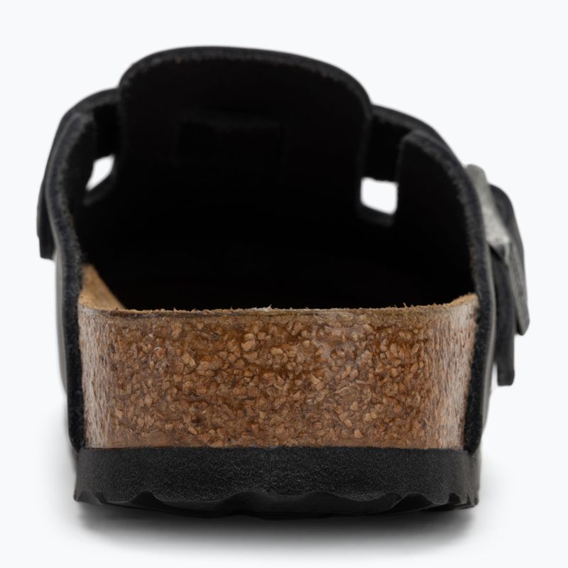 BIRKENSTOCK Boston LEOI Тесни черни джапанки 6