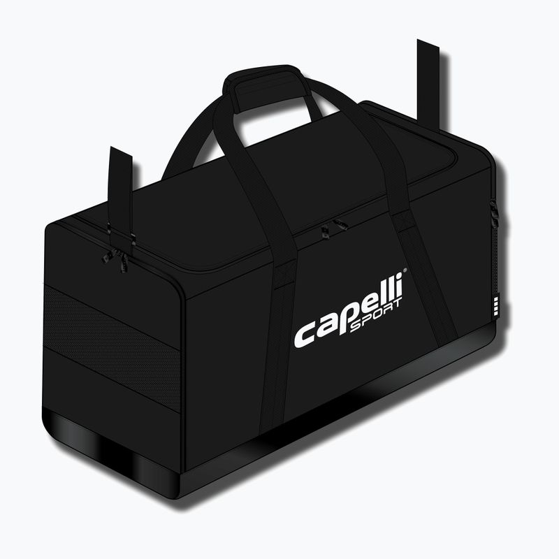 Мъжка футболна чанта Capelli Club I Duffle M black/white 6