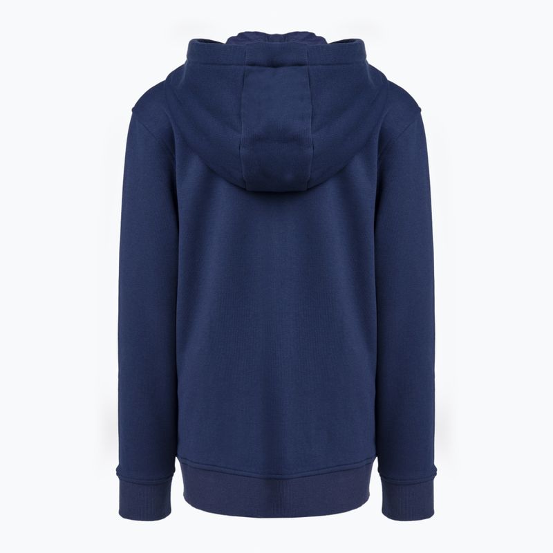 Детски футболен суитшърт Capelli Basics Youth Zip Hoodie navy 2