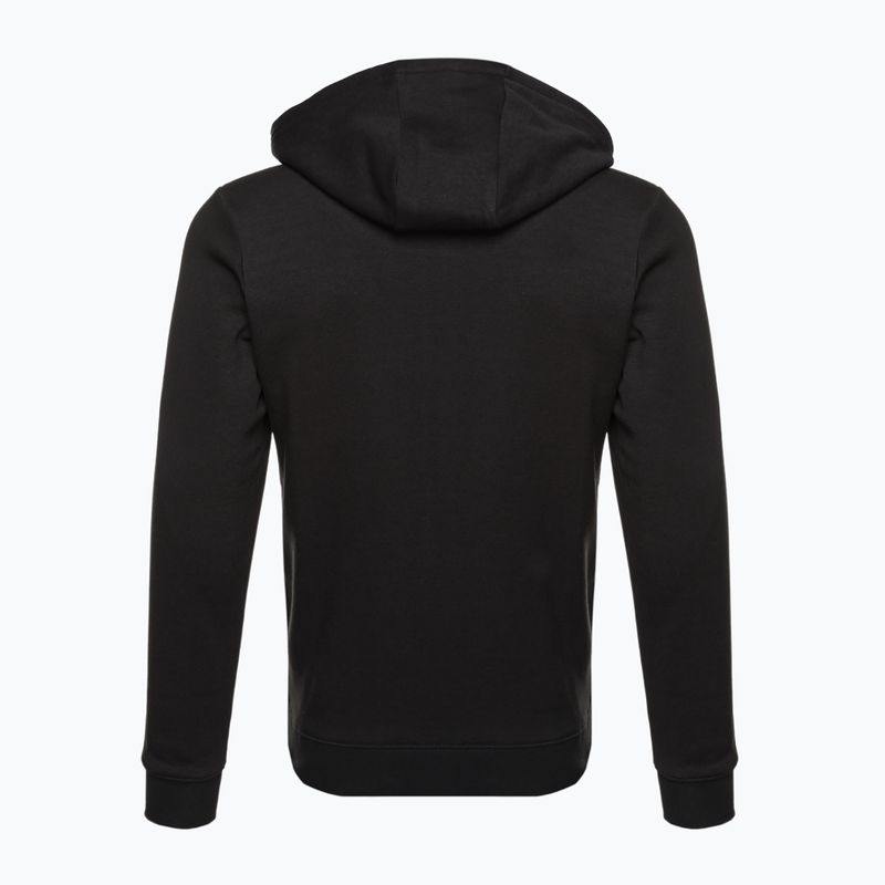 Мъжки Capelli Basics Adult Zip Hoodie футболен суитшърт черен 2