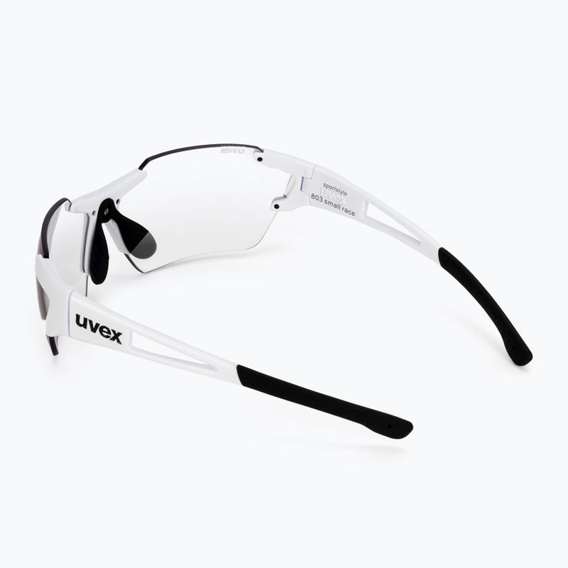 UVEX Sportstyle 803 Race S V white/litemirror blue очила за колоездене 53/2/002/8803 2