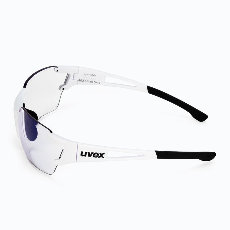 UVEX Sportstyle 803 Race S V white/litemirror blue очила за колоездене 53/2/002/8803 4