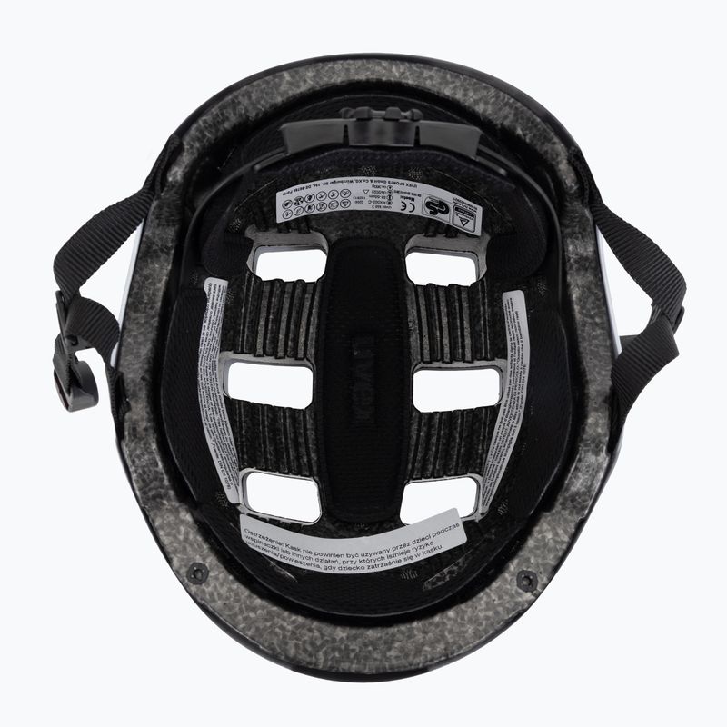 Детска каска UVEX Kid 3 white flower/black 5