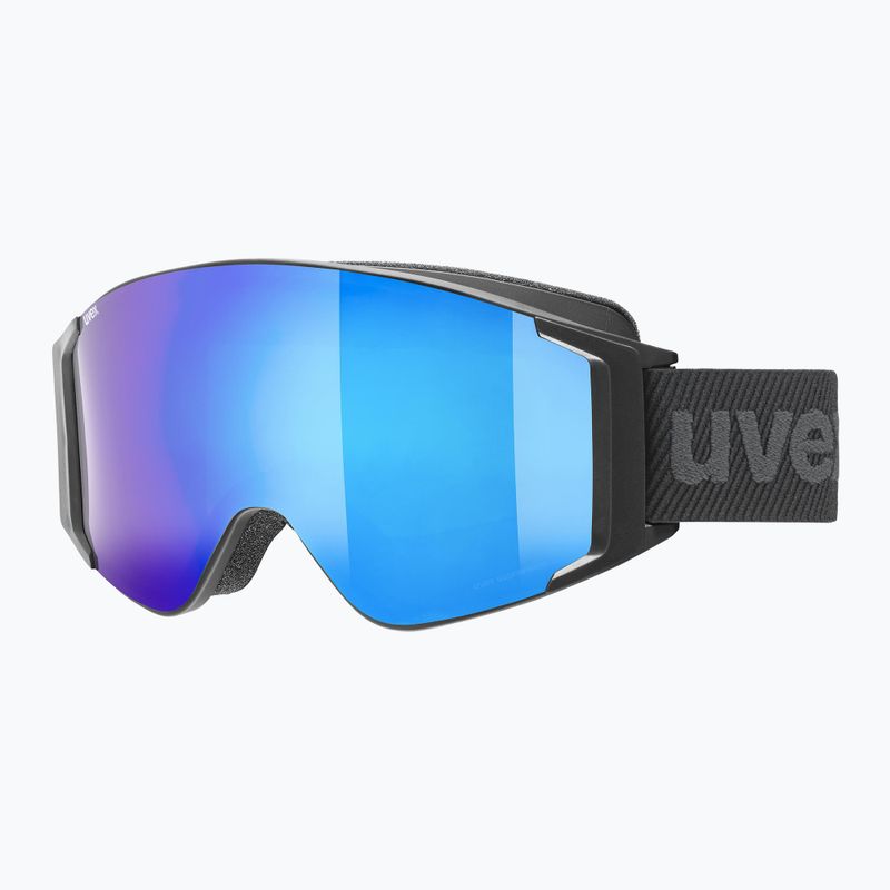 Предпазни ски очила UVEX G.gl 3000 TO black matt/mirror blue/lasergold lite/clear 5