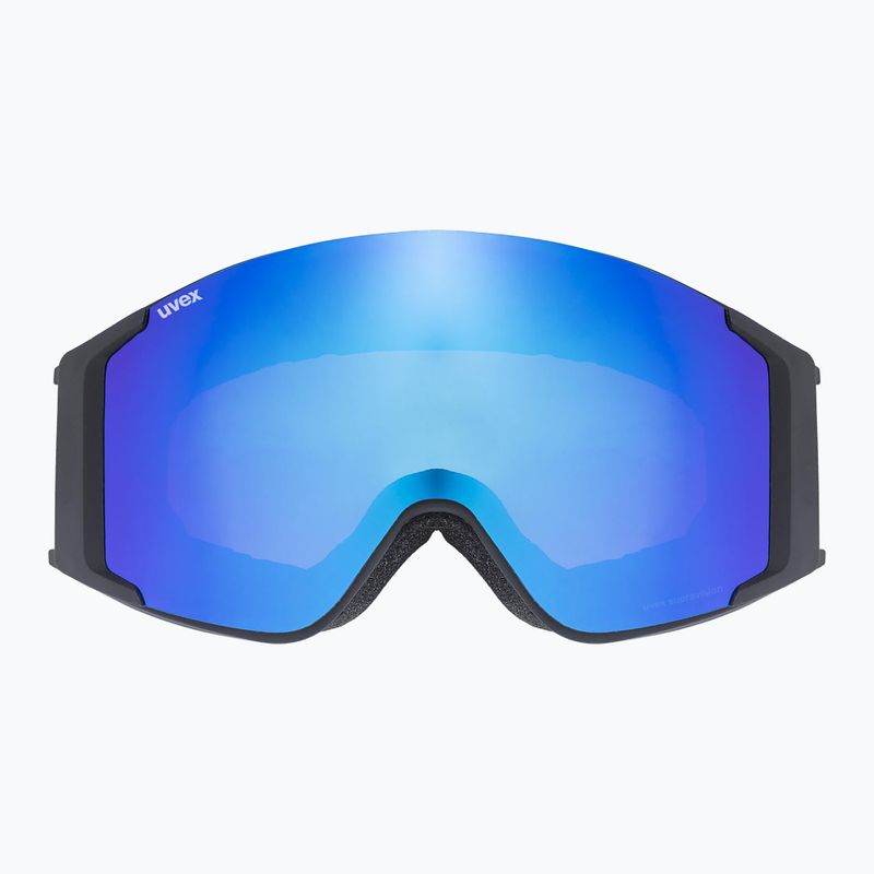 Предпазни ски очила UVEX G.gl 3000 TO black matt/mirror blue/lasergold lite/clear 6