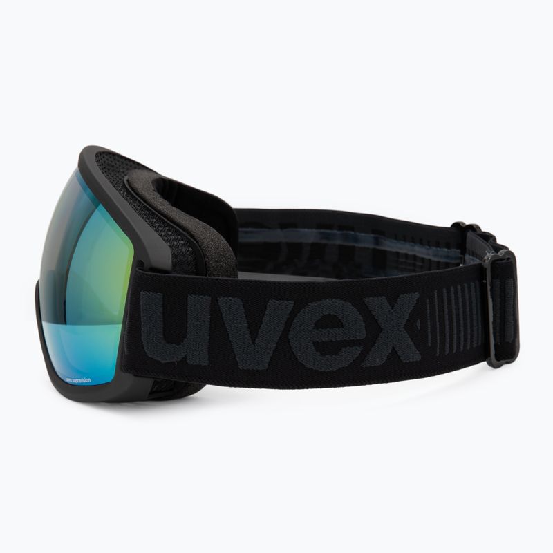 Скиорски очила UVEX Topic black matte/mirror orange blue 4