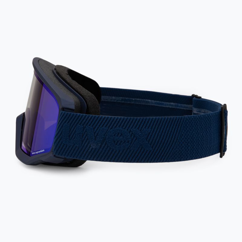 Ски очила UVEX Athletic FM navy matt/mirror blue green 4
