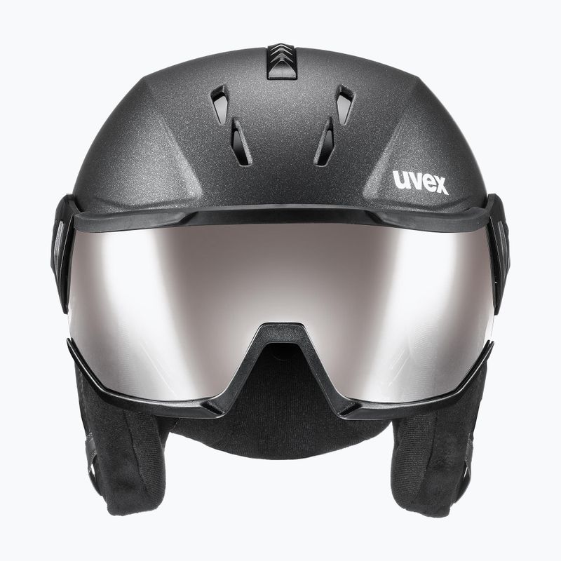 Ски каска UVEX Instinct Visor black 56/6/261/2003 11