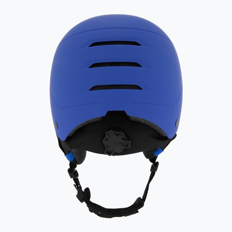 Детска ски каска UVEX Rocket Visor Jr blue matt/mirror blue/smoke 4