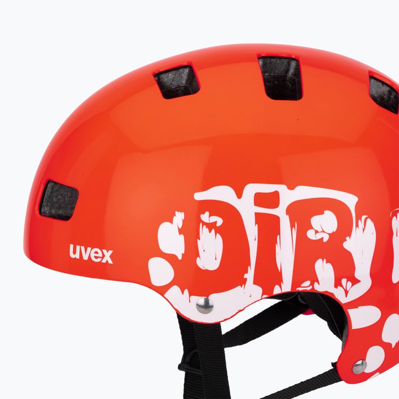 Детска каска UVEX Kid 3 dirt bike neon red 7