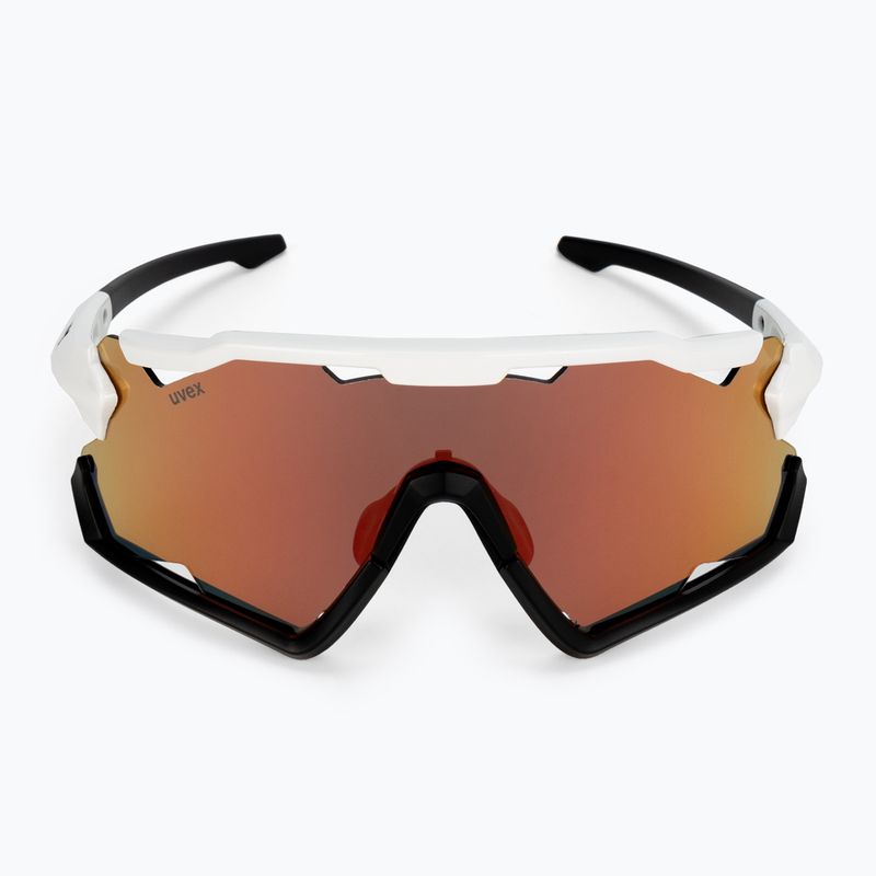 Очила за велосипед UVEX Sportstyle 228 white black/mirror red 53/2/067/8206 3