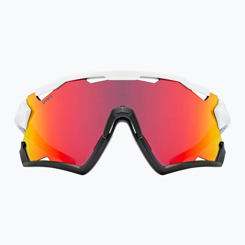 Очила за велосипед UVEX Sportstyle 228 white black/mirror red 53/2/067/8206 7