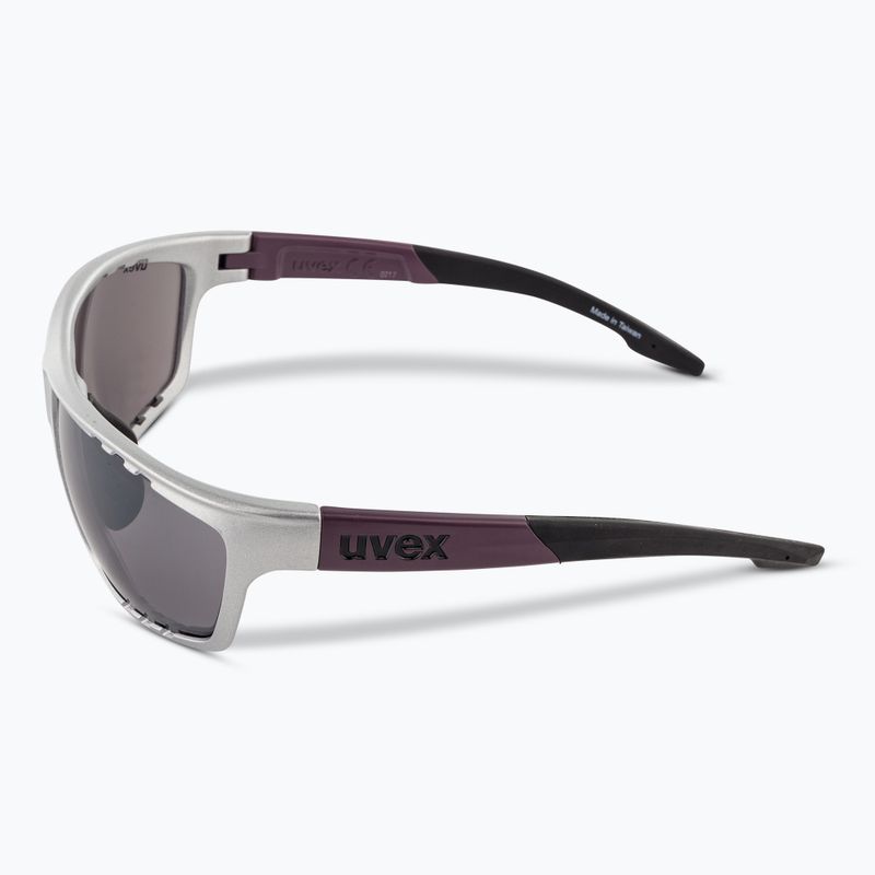 Слънчеви очила UVEX Sportstyle 706 silver plum matt 4