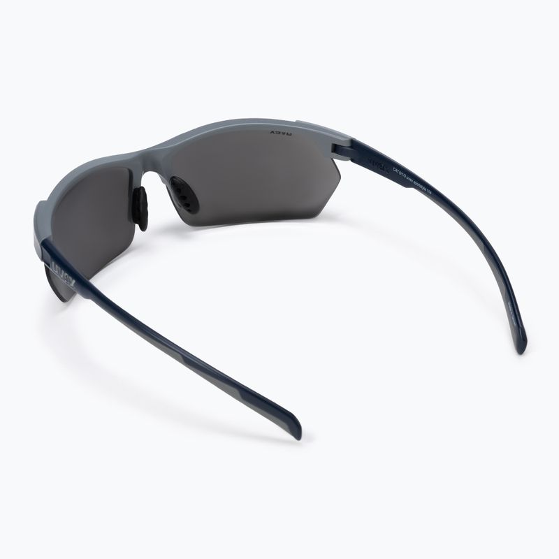 UVEX Sportstyle 114 слънчеви очила в сиво/синьо S5309395416 2
