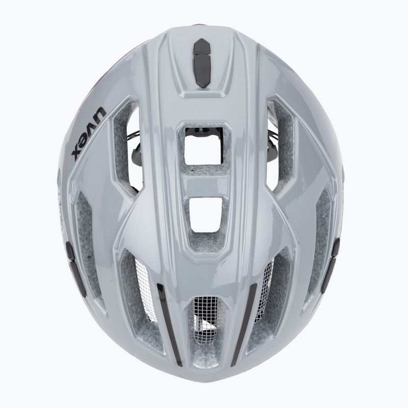 Велосипедна каска UVEX Gravel X rhino/plum 6