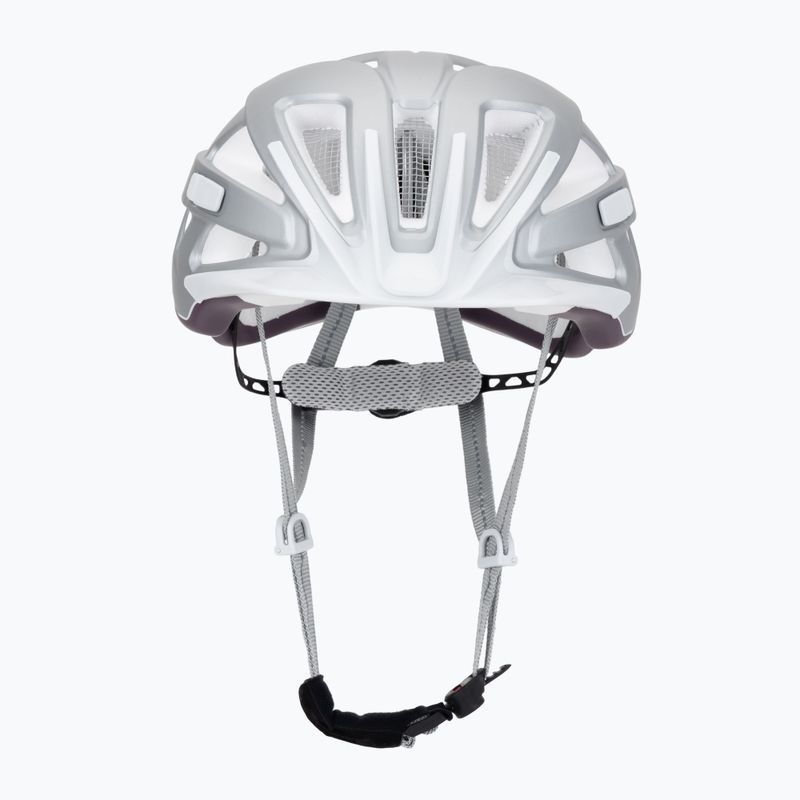 Велосипедна каска UVEX City Active silver/plum matt 2