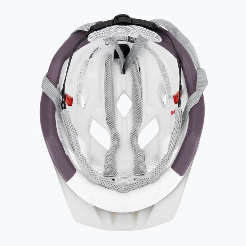Велосипедна каска UVEX City Active silver/plum matt 5