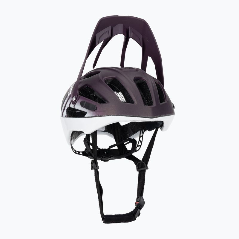Велосипедна каска UVEX Quatro CC plum/white matt 9