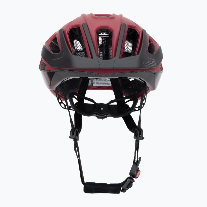Велосипедна каска UVEX Quatro CC red/black matt 2