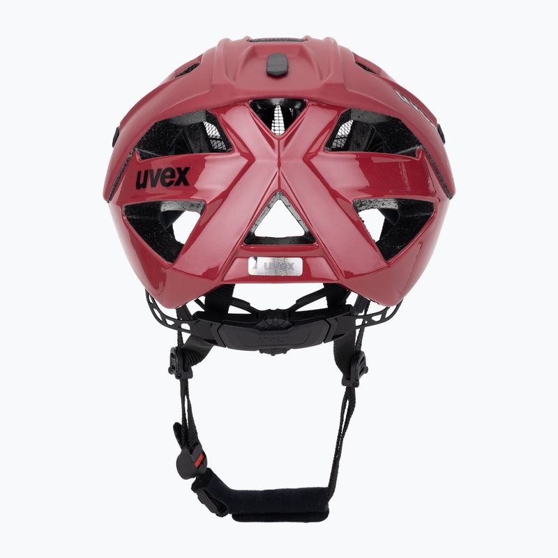 Велосипедна каска UVEX Quatro CC red/black matt 4